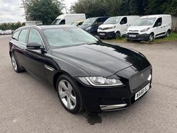 Black Used 2018 Jaguar XF Sportbrake Portfolio Estate | £13,699
