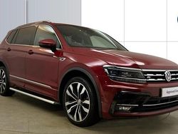 Red Used 2021 VW Tiguan Allspace R-line SUV | £26,436 (Fair price)