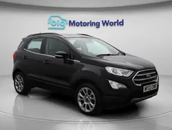 Black Used 2022 Ford Ecosport Titanium SUV | £11,400 (Fair price)