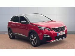 Red Used 2018 Peugeot 3008 GT-line SUV | £15,799 (Fair price)