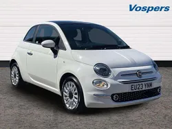 White Used 2023 Fiat 500 Hatchback | £10,250 (Fair price)