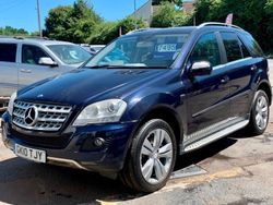 Blue Used 2010 Mercedes ML300 SUV | £6,495 (Expensive)