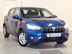 Blue Used 2021 Dacia Sandero Comfort Hatchback | £11,798 (Fair price)