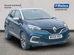 Metallic ocean blue Used 2018 Renault Captur Iconic SUV | £10,250 (Fair price)