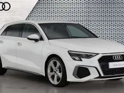 White Used 2022 Audi A3 S-Line Hatchback | £21,975 (Good price)