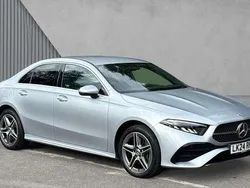 Silver Used 2024 Mercedes A250 AMG Line Premium Sedan | £26,495 (Fair price)