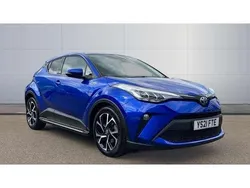Blue Used 2021 Toyota C-HR Design SUV | £18,690 (Fair price)