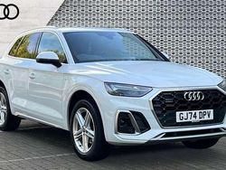 White Used 2024 Audi Q5 S-Line SUV | £36,870 (Fair price)