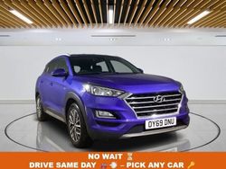 Blue Used 2019 Hyundai Tucson Premium SUV | £16,399 (Fair price)