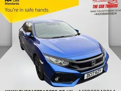 Blue Used 2017 Honda Civic SR Hatchback | £9,488 (Fair price)