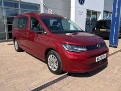 Red Used 2024 VW Caddy Maxi California MPV | £36,780 (A bit pricey)