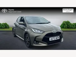 Bronze Used 2022 Toyota Yaris Hybrid Design Hatchback | £16,593 (Fair price)