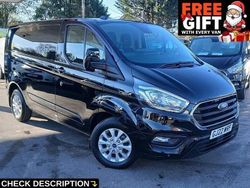 Black Used 2022 Ford Transit Custom Limited Van | £12,295 (Fair price)