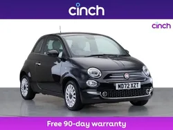 Black Used 2022 Fiat 500 Dolcevita Hatchback | £10,499 (Fair price)