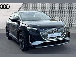 Black Used 2024 Audi Q4 e-tron S-Line SUV | £30,353 (Good price)
