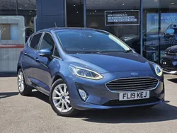 Blue Used 2019 Ford Fiesta Titanium Hatchback | £7,295 (Good price)