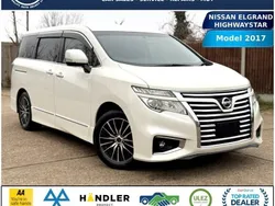 White Used 2017 Nissan Elgrand MPV | £16,995 (Expensive)