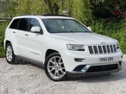 White Used 2015 Jeep Grand Cherokee Summit SUV | £10,195 (Good price)