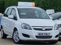 White Used 2013 Vauxhall Zafira MPV | £5,995 (Expensive)
