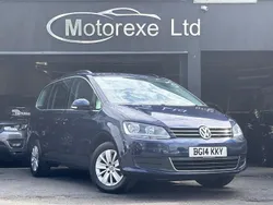 Blue Used 2014 VW Sharan SE MPV | £7,750 (Fair price)