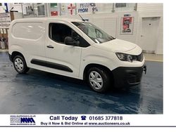 White Used 2019 Peugeot Partner MPV | £8,420 (Fair price)