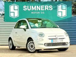 White Used 2015 Fiat 500 Lounge Hatchback | £5,645 (Fair price)