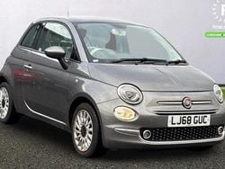 Grey Used 2018 Fiat 500 Lounge Hatchback | £9,099 (Fair price)