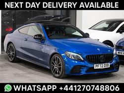 Blue Used 2022 Mercedes C43 AMG Premium Plus Coupe | £39,500 (Fair price)