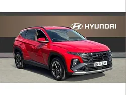 Red Used 2025 Hyundai Tucson Premium SUV | £28,745 (Fair price)