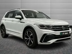 White Used 2023 VW Tiguan R-line SUV | £28,700 (Fair price)