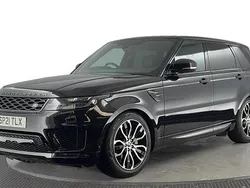 Black Used 2021 Land Rover Range Rover Sport HSE SUV | £31,420 (Good price)