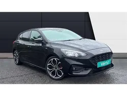 Black Used 2018 Ford Focus ST-Line X Hatchback | £10,272 (Fair price)