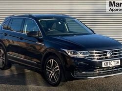 Black Used 2020 VW Tiguan Elegance SUV | £21,250 (Fair price)