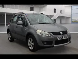 Grey Used 2008 Suzuki SX4 GLX Hatchback | £1,990 (Good price)