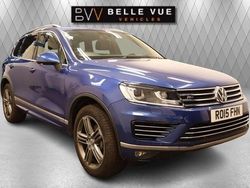 Blue Used 2015 VW Touareg R-line SUV | £13,995 (Good price)