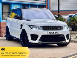 White Used 2017 Land Rover Range Rover Sport SVR SUV | £33,499 (Good price)