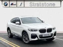 White Used 2019 BMW X4 M Sport SUV | £31,990