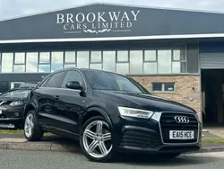 Black Used 2015 Audi Q3 S-line plus SUV | £8,990 (Fair price)