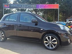 Black Used 2015 Nissan Micra Tekna Hatchback | £3,999 (Fair price)