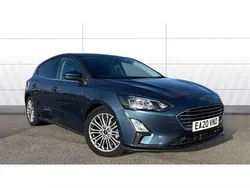 Blue Used 2020 Ford Focus Titanium X Hatchback | £13,611 (Fair price)