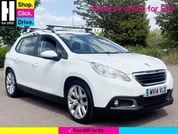 White Used 2014 Peugeot 2008 Active SUV | £2,631 (Fair price)