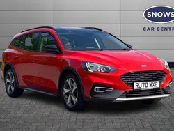 Red Used 2020 Ford Focus Active | £13,645 (Good price)