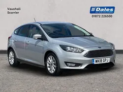 Silver Used 2018 Ford Focus Titanium Hatchback | £12,000 (Fair price)