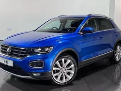 Blue Used 2018 VW T-Roc SEL SUV | £16,495 (Good price)