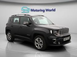 Black Used 2021 Jeep Renegade Limited SUV | £17,000 (Fair price)