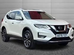 Storm white Used 2020 Nissan X-Trail Tekna SUV | £15,795 (Fair price)