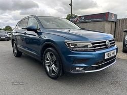 Blue Used 2018 VW Tiguan Allspace SEL SUV | £17,795 (Fair price)