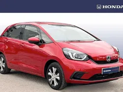 Red Used 2021 Honda Jazz Hybrid Hatchback | £16,024 (Fair price)