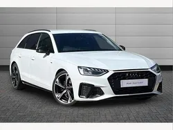 Glacier white Used 2022 Audi A4 Black Edition Estate | £25,970 (A bit pricey)