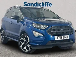 Blue Used 2022 Ford Ecosport ST-Line SUV | £8,832 (Good price)